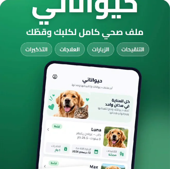 Your pet's health record