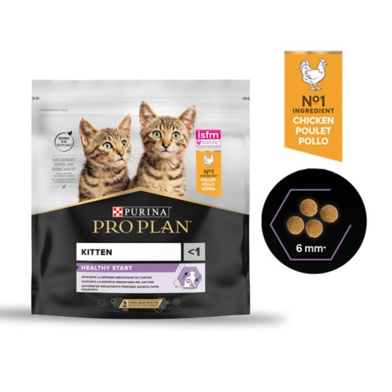 Purina Pro Plan Kitten croquettes au poulet pour chaton – 400 g