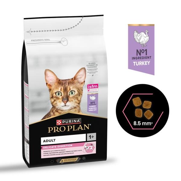 Purina Pro Plan Chat Adulte Delicate à la dinde 1,5 kg