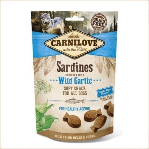 Carnilove Friandise à la sardine pour chien 200 g