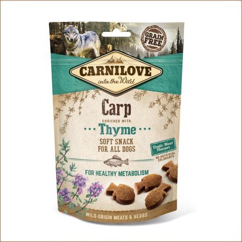 Carnilove Snack Carpe pour chiens 200 g