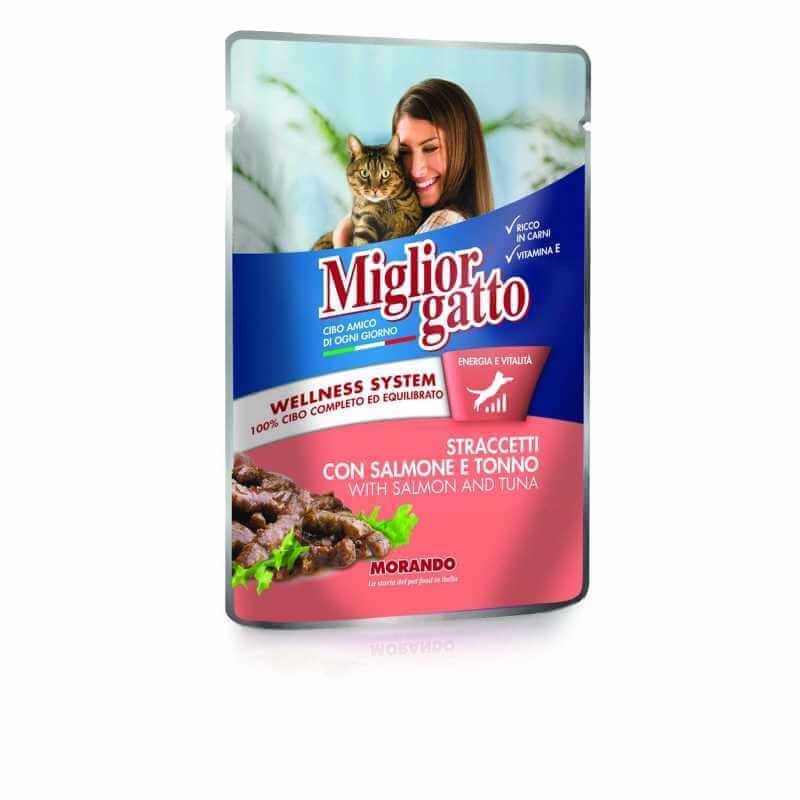 Miglior Gatto sachet saumon et thon pour chats 100 g