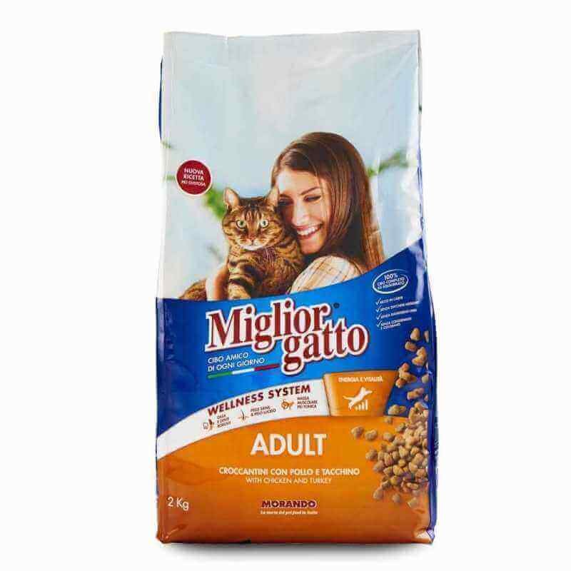 Miglior Gatto croquettes chat adulte au poulet 2 kg