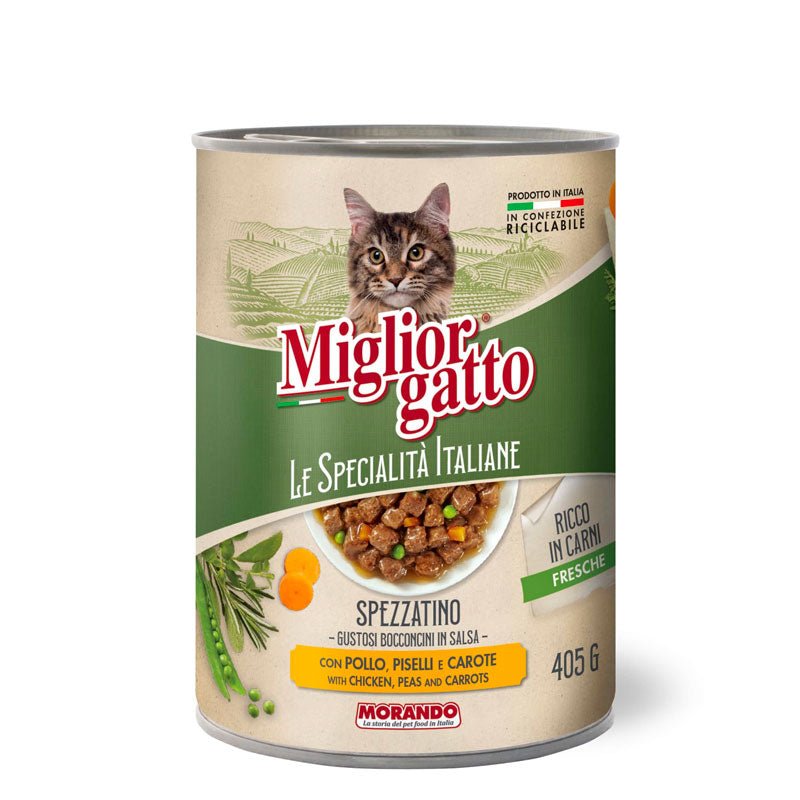 Miglior Gatto Le Specialista – Bouchées au poulet pour chat 405 g