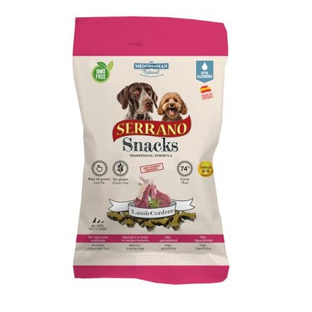 Serrano Snack pour chien à l'agneau 100 g