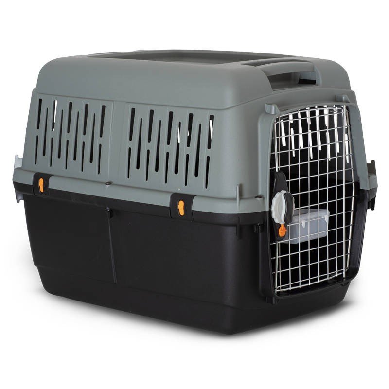 Cage de transport IATA Bracco Travel – Taille 6 (92 x 64 x 66 cm)