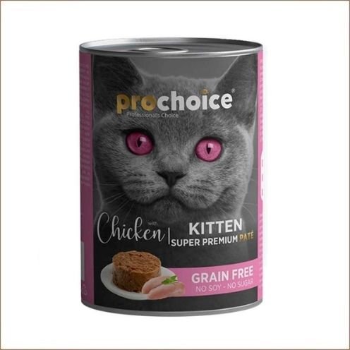 Prochoice GF pâtée au poulet pour chaton 400 g