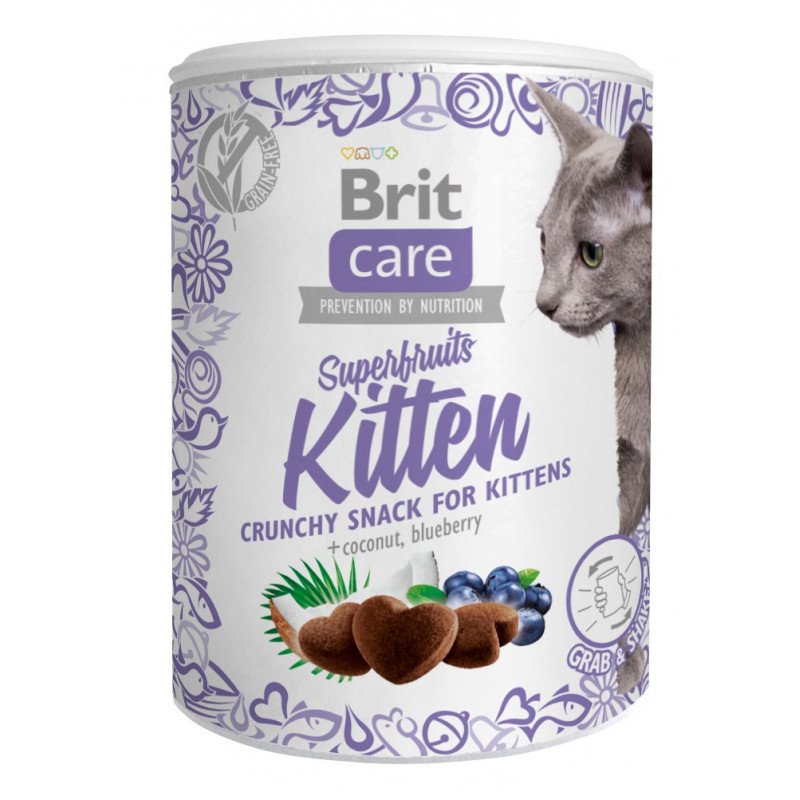 Brit Care Cat Snack Superfruits pour chaton 100 g