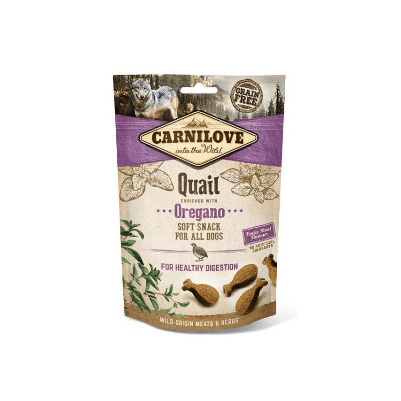 Carnilove Friandise à la caille pour chiens 200 g