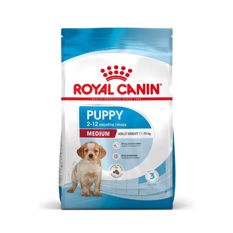 Royal Canin Medium Puppy – Croquettes pour chiot de race moyenne – 15 kg