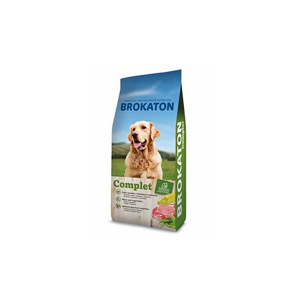Brokaton Complet croquettes pour chien adulte 20 kg