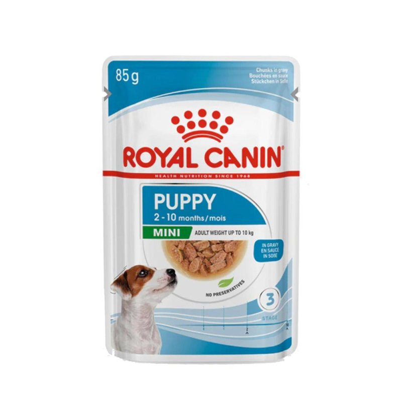 Royal Canin Mini Puppy – pochon en sauce pour chiot – 85 g