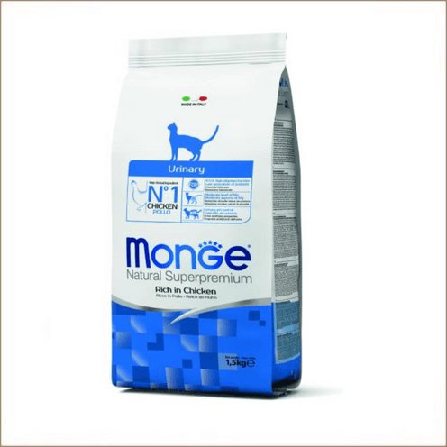 Monge Cat Urinary au poulet croquettes pour chat adulte 1,5 kg