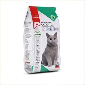 Petclay litière agglomérante naturelle 20 L