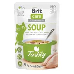 Brit Care Cat Soupe à la Dinde 75 g