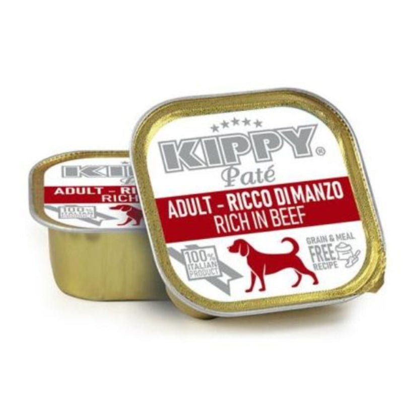 Kippy Barquette pâtée pour chien adulte au bœuf 150 g