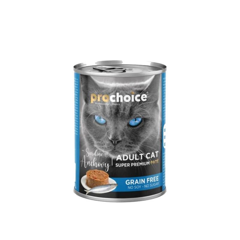 Prochoice GF pâtée pour chat à la sardine 400 g