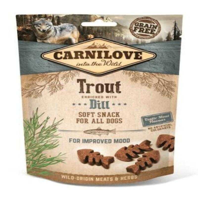 Carnilove Friandise pour chien à la truite et à l'aneth 200 g