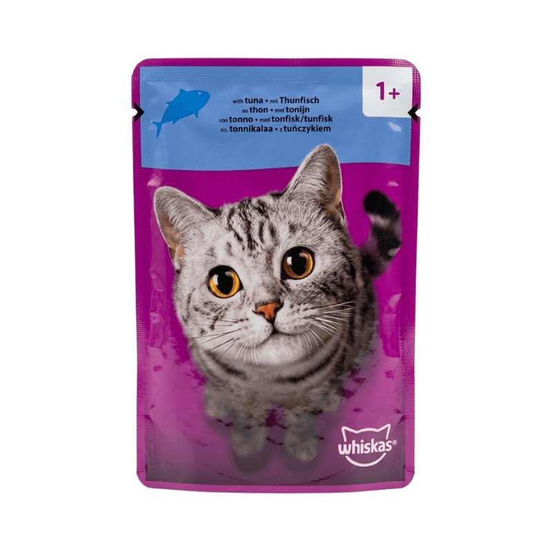 Whiskas Recette au Thon pour chat adulte, pochon 85 g
