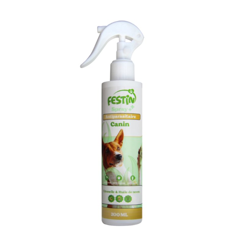 Festin Spray antiparasitaire pour chien 200 ml