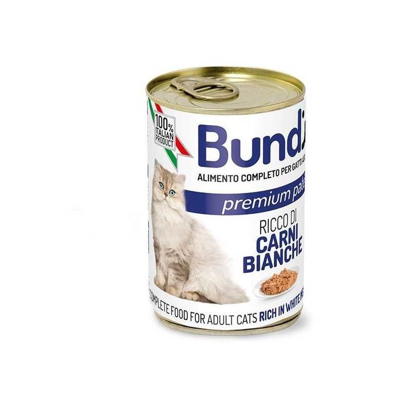 Bundy pâtée pour chat adulte à la viande blanche 400 g