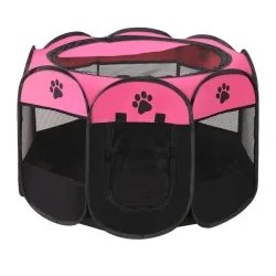 Parc pliable pour chat et chien 80 x 80 x 50 cm