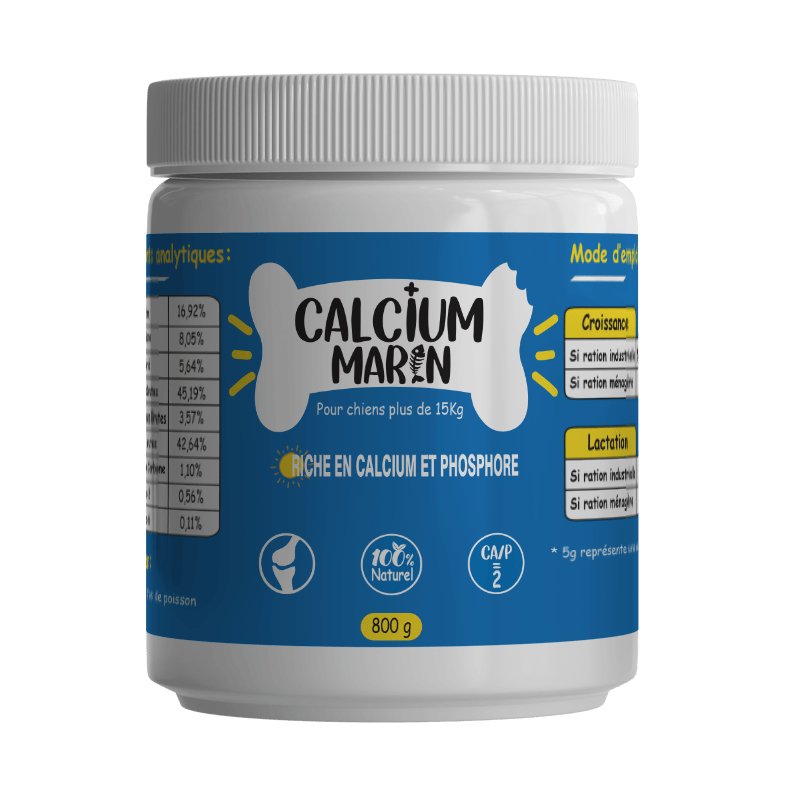 Calcium marin en poudre Spooky & Diva 800 g