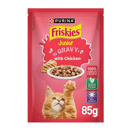 Friskies Junior en sauce au poulet - sachet 85 g