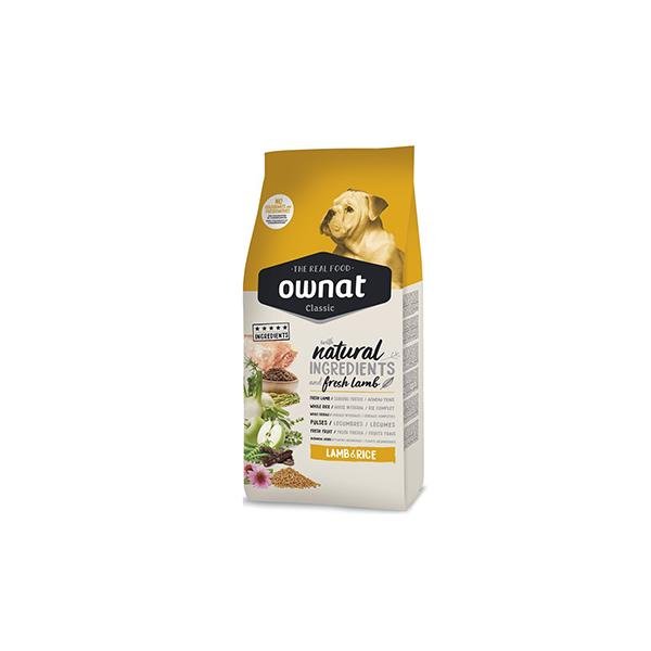 Ownat Classic Chien Adulte Agneau & Riz 4 kg