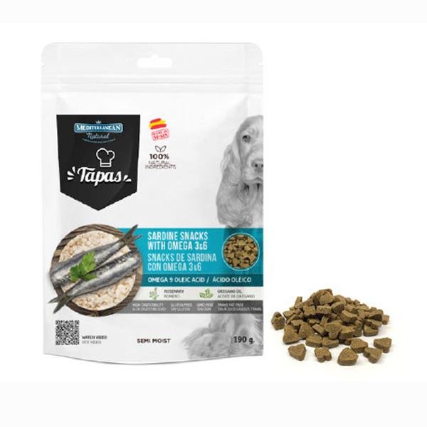 Tapas Snack Sardine pour chien 190 g
