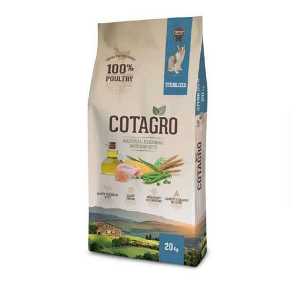 Cotagro croquettes au poulet pour chat stérilisé 20 kg