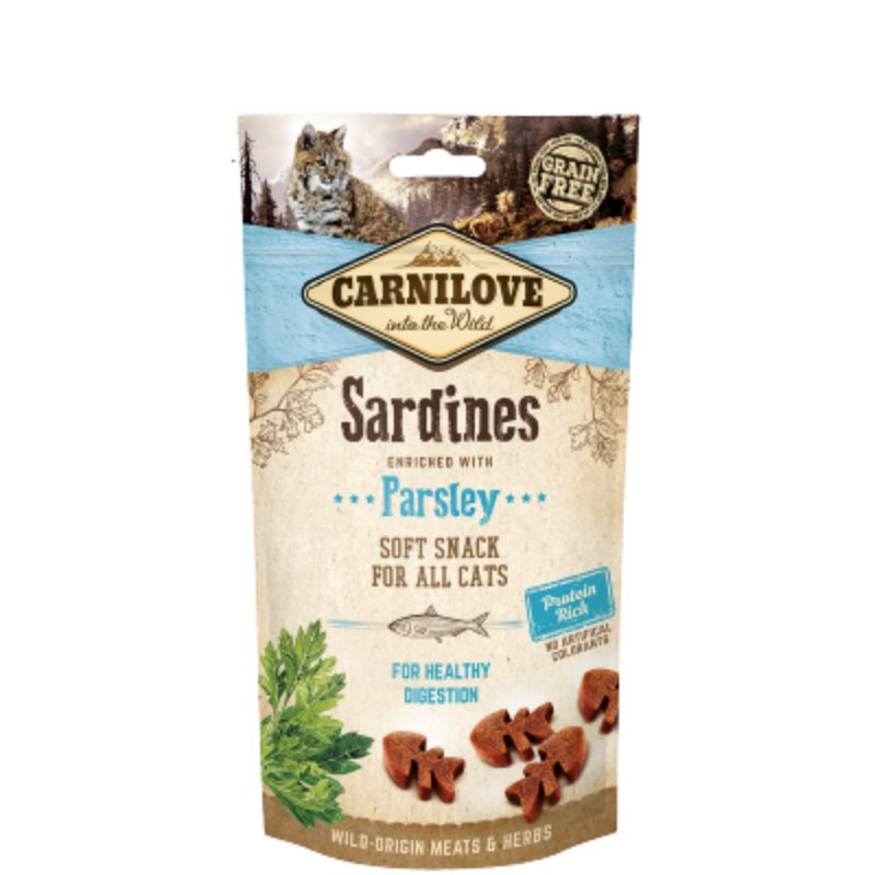 Carnilove Cat Snack Sardine et persil 50 g