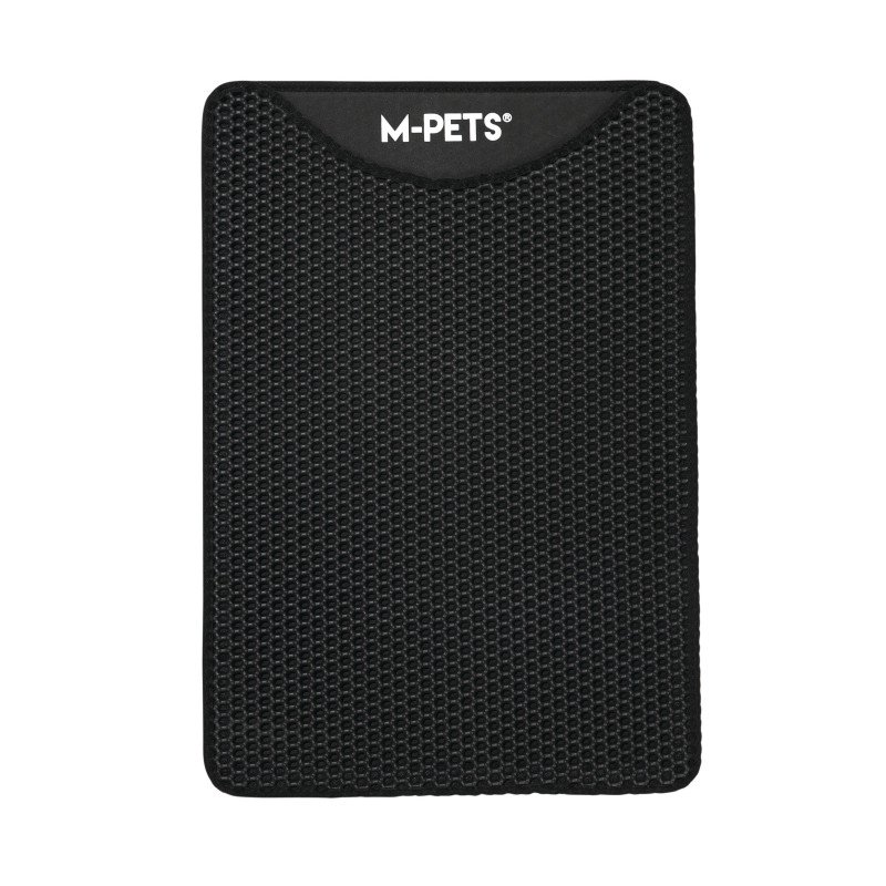 Tapis capture litière Duplex Vertical Noir M-PETS