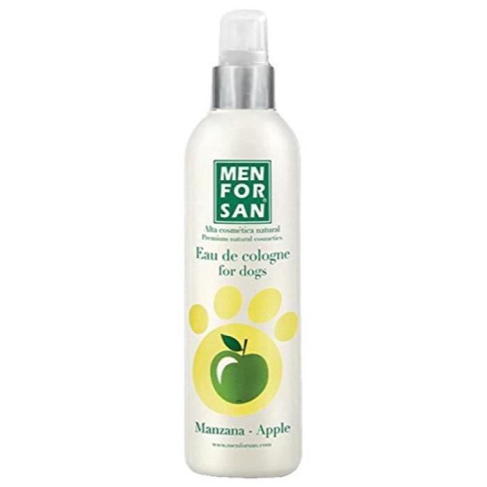 MenForSan Eau de Cologne pour chien parfum pomme 125 ml