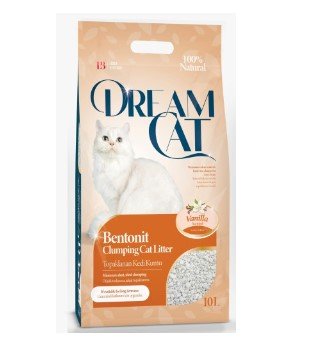 Dream Cat Litière Agglomérante Vanille 10 L