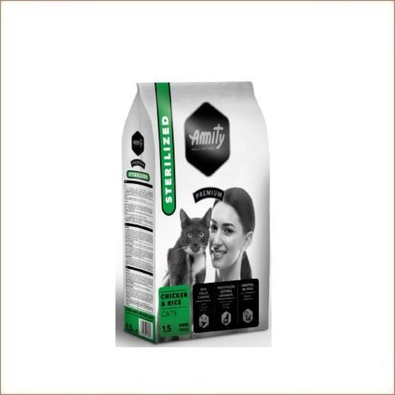Amity Premium Adulte Stérilisé Poulet et Riz 2 kg
