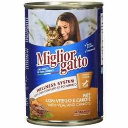Miglior Gatto Pâtée au veau et carottes pour chat adulte 400 g