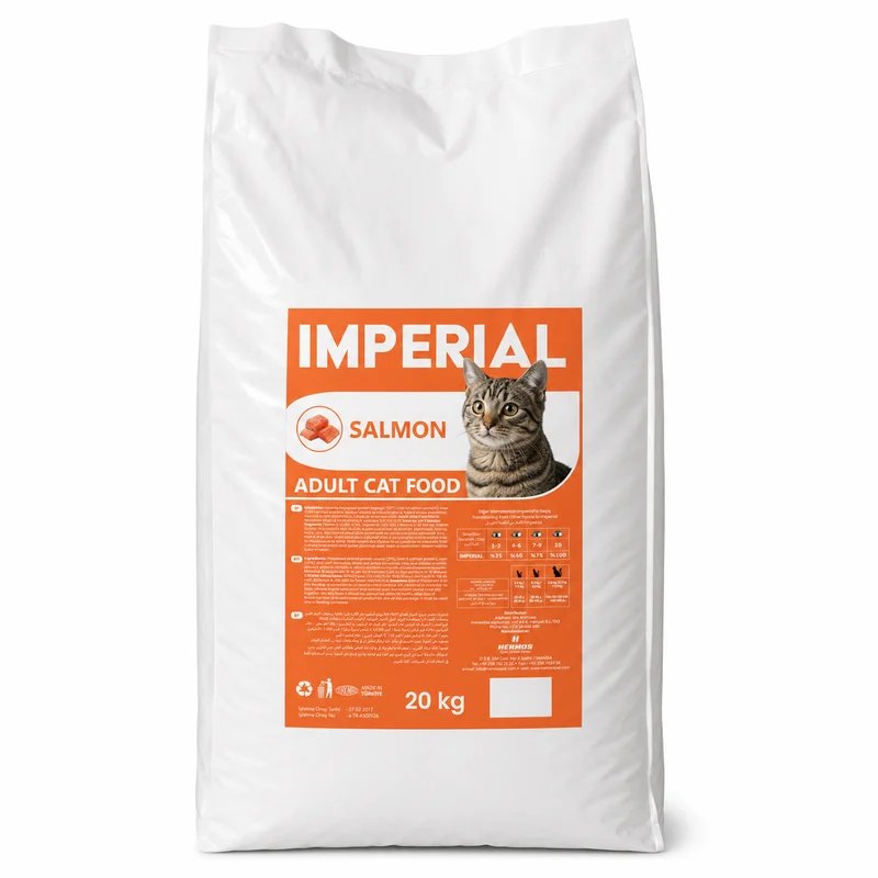 Imperial Cat Salmon – Croquettes pour chat adulte 20 kg
