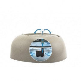 Fontaine à eau 220 V taupe pour chiens et chats