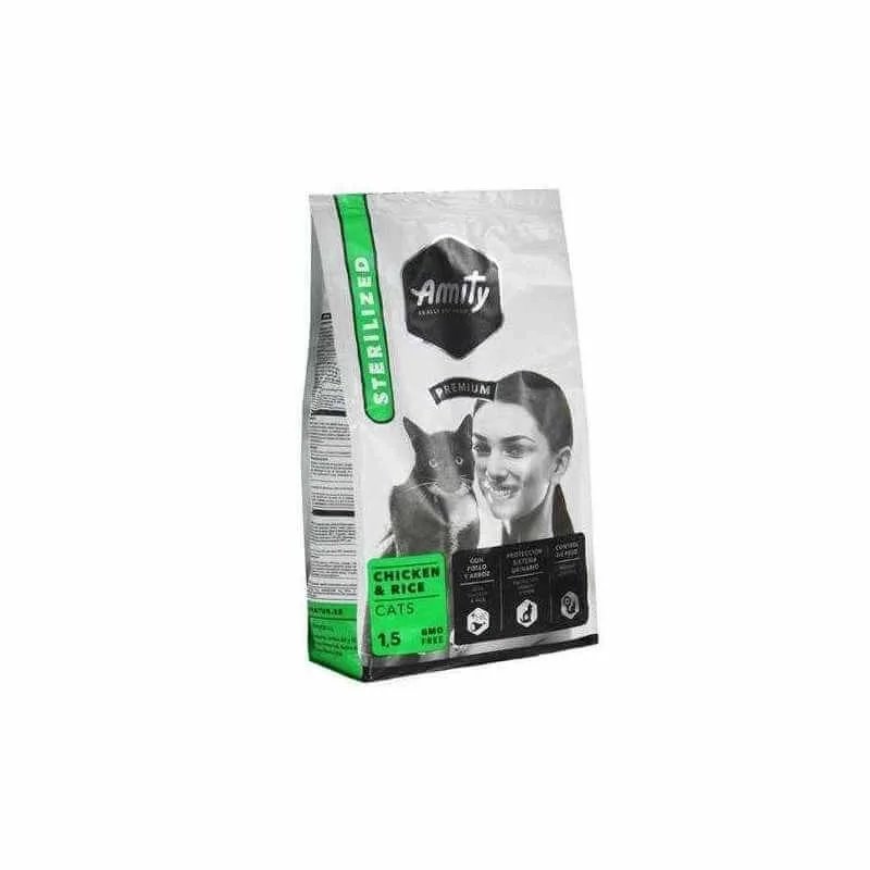 Amity Premium Adulte Stérilisé Poulet et Riz 10 kg
