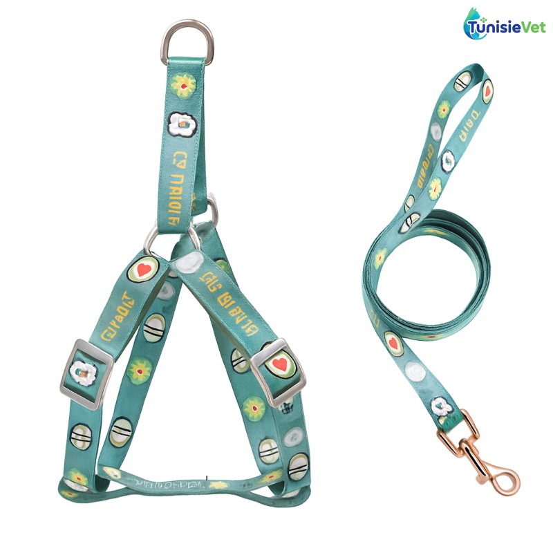 Harnais Laisse Avocat – Petits Chiens ou chats Stylés