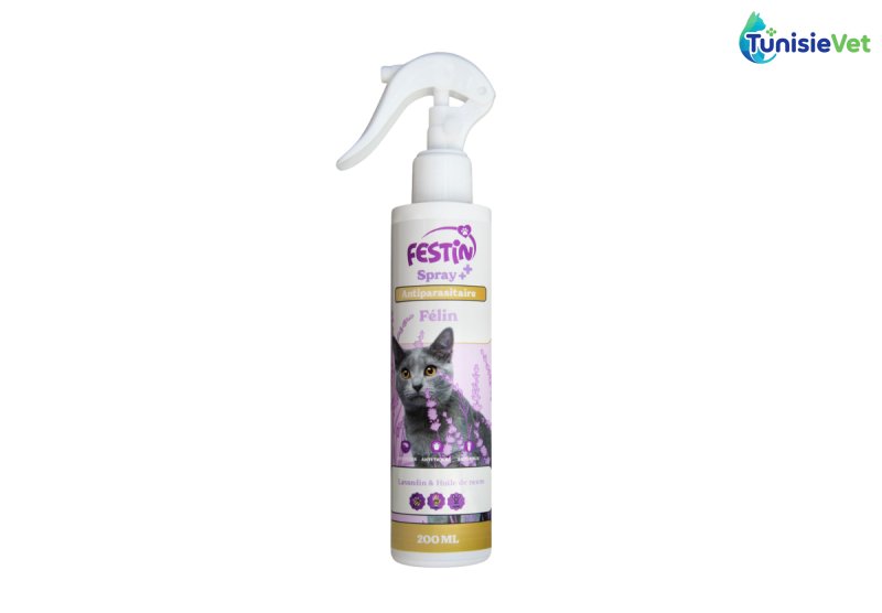 Festin - SPRAY ANTIPARASITAIRE CHAT 200ml
