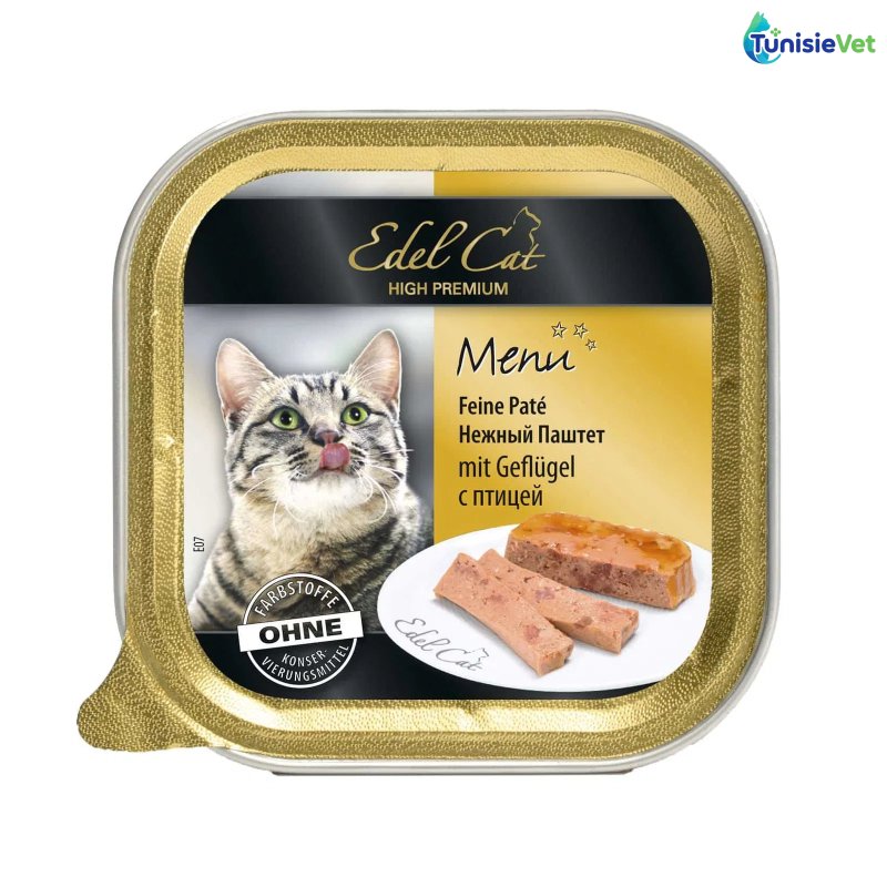 Edel Cat Paté avec vollaille 100g
