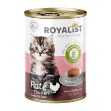Pâté pour Chatons au Poulet – Royalist – 400 g