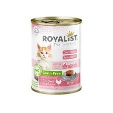 Royalist Pâté pour chatons au poulet en CUBE – 400g