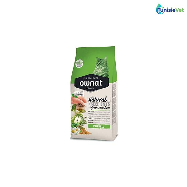 8429037016211  OWNAT CHAT HAIRBALL 1,5 KG