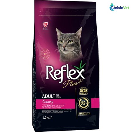 REFLEX ADULT CATF CHOOSY WITH SAUMON 1.5kg