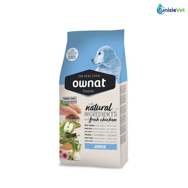 OWNAT CLASSIC CHIEN JUNIOR POULET 4KG