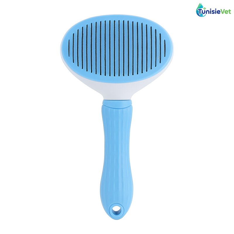 Brosse pour chat ou chien avec bouton
