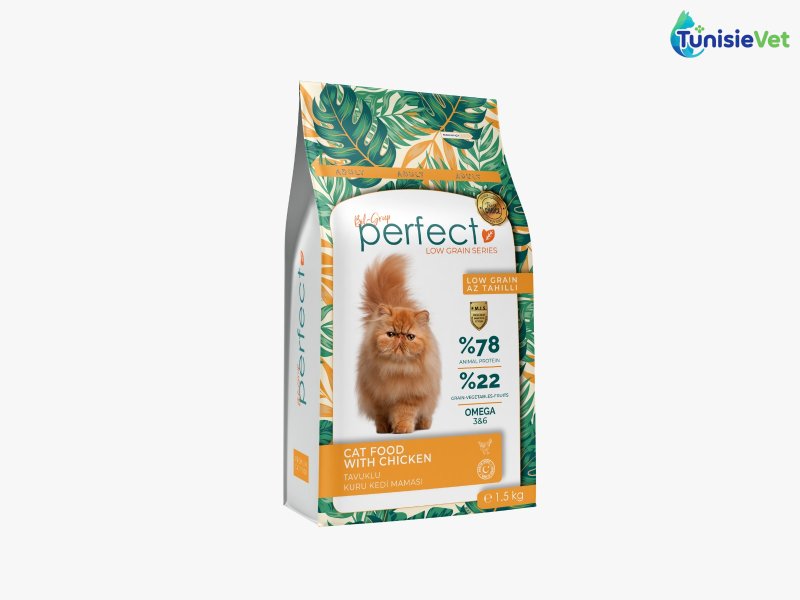 Perfect -Croquettes Poulet Premium – 1,5 kg